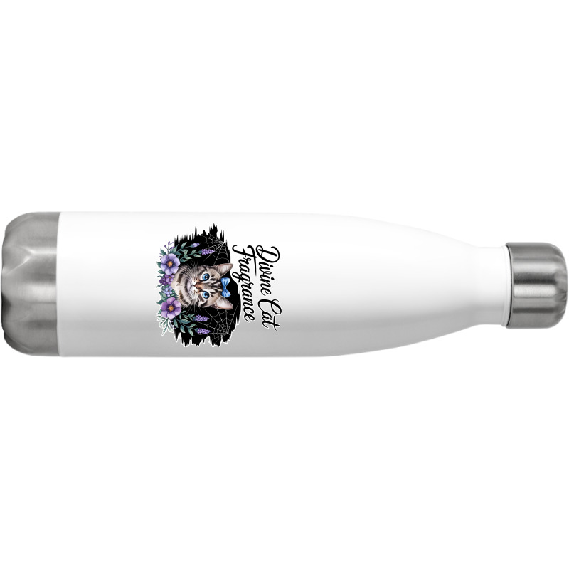 Divine Cat Fragrance Stainless Steel Water Bottle | Artistshot