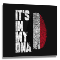 It's In My Dna Yemeni Proud Yemen Flag Metal Print Square | Artistshot