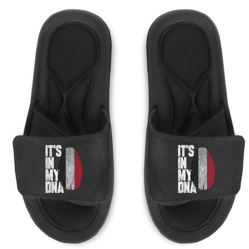 It's In My Dna Yemeni Proud Yemen Flag Slide Sandal | Artistshot