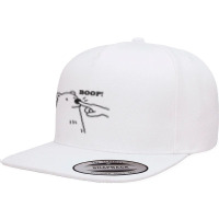 Boop The Bear 5 Panel Snapback Cap | Artistshot