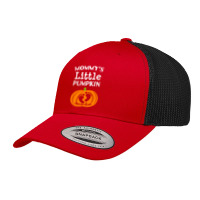 Halloween Pregnancy Due Date In November 2019 Pumpkin Retro Trucker Cap | Artistshot