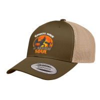 Ghosts Have A Genuine Soul Funny Halloween Quote Classic Retro Trucker Cap | Artistshot