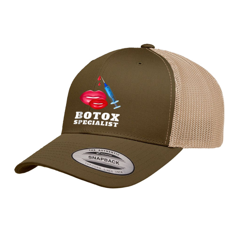 Botox Plastic Surgery And Aesthetic Nurse Injector Surgeon Tank Top Retro Trucker Cap | Artistshot