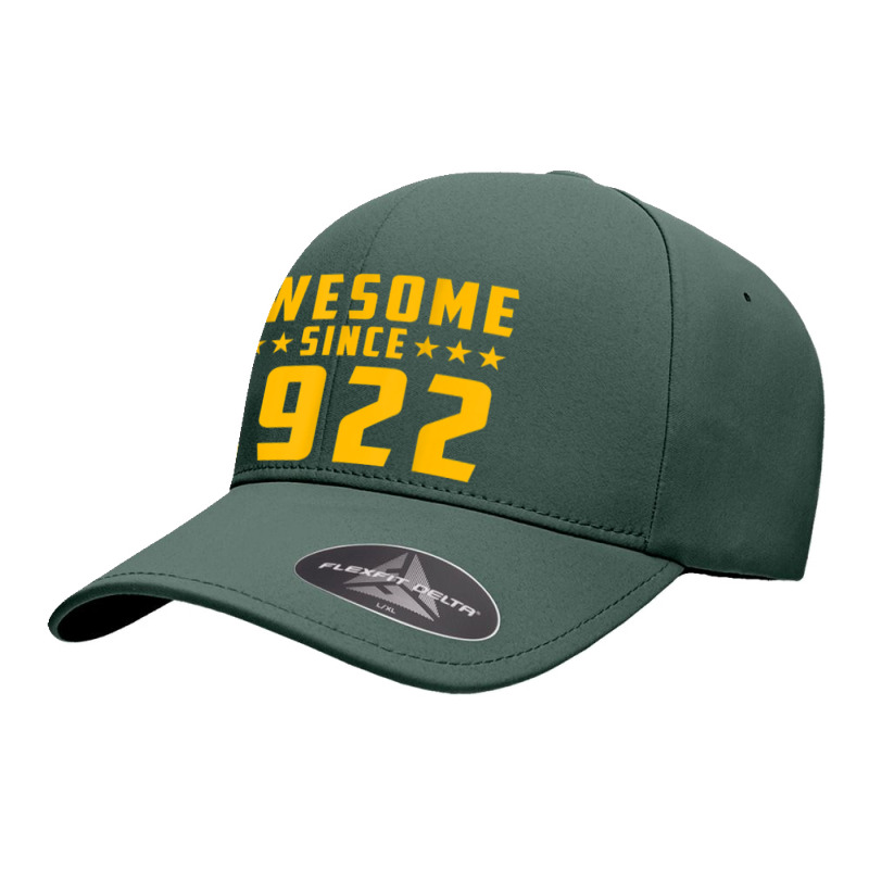 Awesome Since 1922 Birthday Seamless Cap | Artistshot