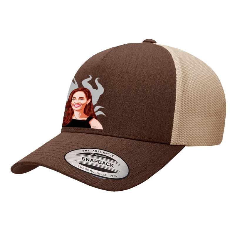 Funny Gift Angelina Pretty Call Me Yupoong Trucker Cap by Artist-Taniya | Artistshot