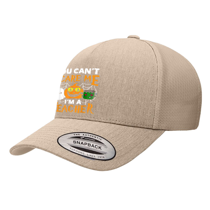 Halloween 2022 You Cant Scare Me Im A Teacher Scary Ghost Yupoong Trucker Cap by Bestshirt | Artistshot