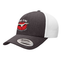 Tai Chi Crane Balance Tranquility Strength   Qigong Tai Chi Long Sleev Yupoong Trucker Cap | Artistshot