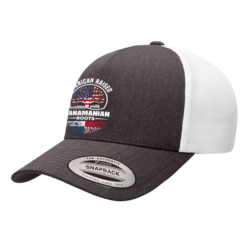 American Raised With Panamanian Roots Panama Panama Flag Yupoong Trucker Cap by Newshirt | Artistshot