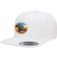 Art Character Anime Character Call Me 5 Panel Snapback Cap | Artistshot