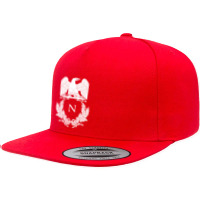 Symbol Of Napoleon Bonaparte    Eagle And Wreath Hoodie 5 Panel Snapback Cap | Artistshot