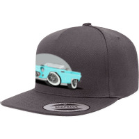 55 Thunderbird 5 Panel Snapback Cap | Artistshot