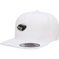 Money Machine 5 Panel Snapback Cap | Artistshot