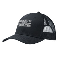 Assets Over Liabilities Mens Pullover Hoodie Pa Trucker Cap | Artistshot