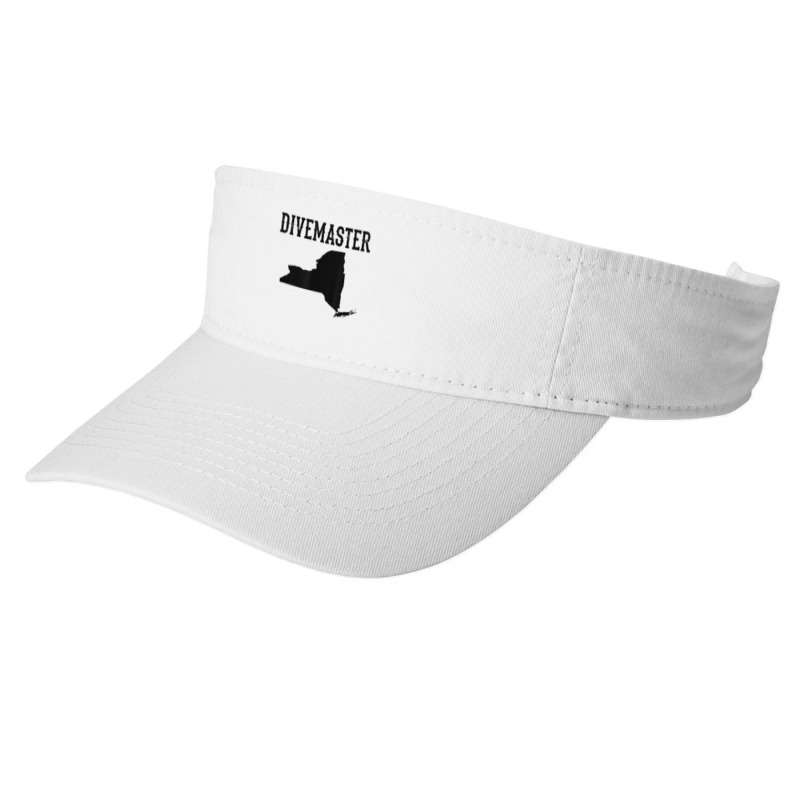 New York Divemaster Scuba Diving Instructor Dive Flag Style T Shirt Fashion Visor | Artistshot