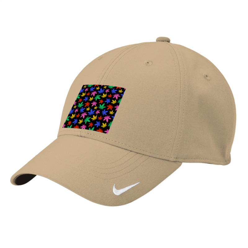 Colorful Marijuana Nike Dri-FIT Cap by Cosby | Artistshot