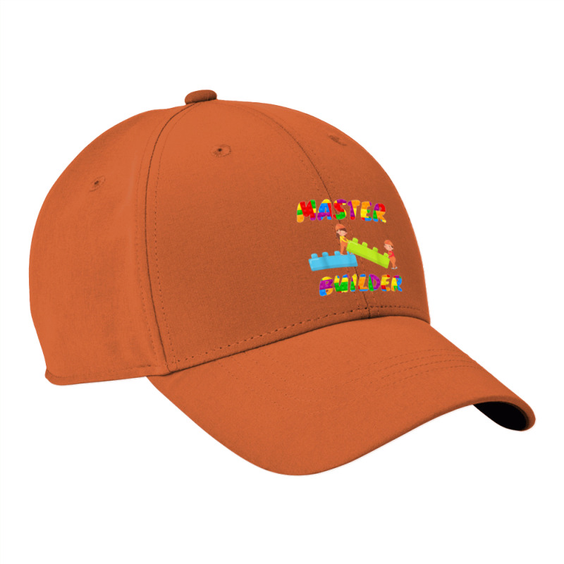 Master Builder, Brick Builder Blocks Building, Toys For Kids T Shirt Nike Dri-fit Cap | Artistshot