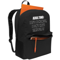 Funny Sayings Backpack | Artistshot