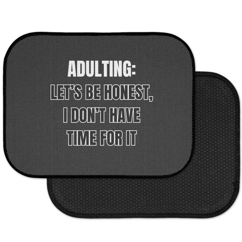 Funny Sayings Rear Car Mat | Artistshot