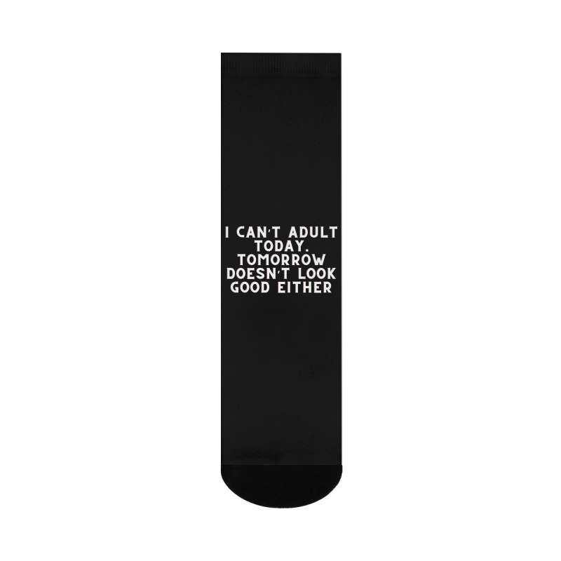 Funny Sayings Crew Socks | Artistshot