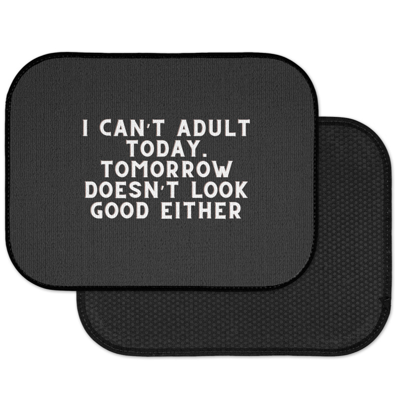 Funny Sayings Rear Car Mat | Artistshot