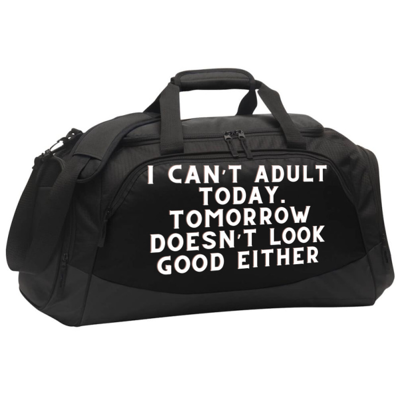 Funny Sayings Active Duffel | Artistshot