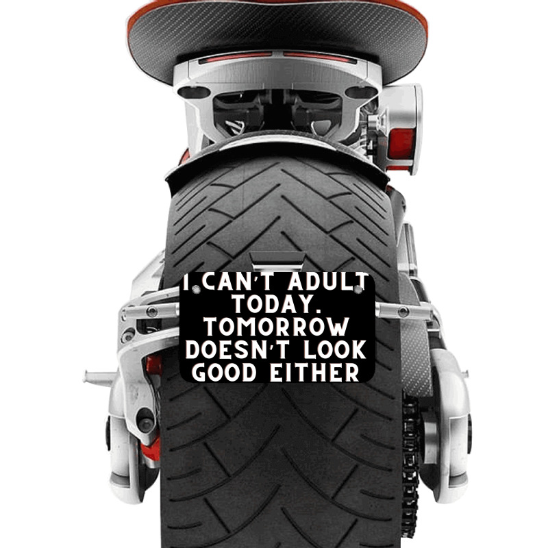 Funny Sayings Motorcycle License Plate | Artistshot