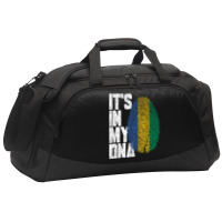 It's In My Dna Gabonese Proud Gabon Flag Active Duffel | Artistshot