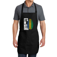 It's In My Dna Gabonese Proud Gabon Flag Full-length Apron | Artistshot