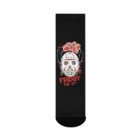 Friday The 13th Frida Kahlo Crew Socks | Artistshot