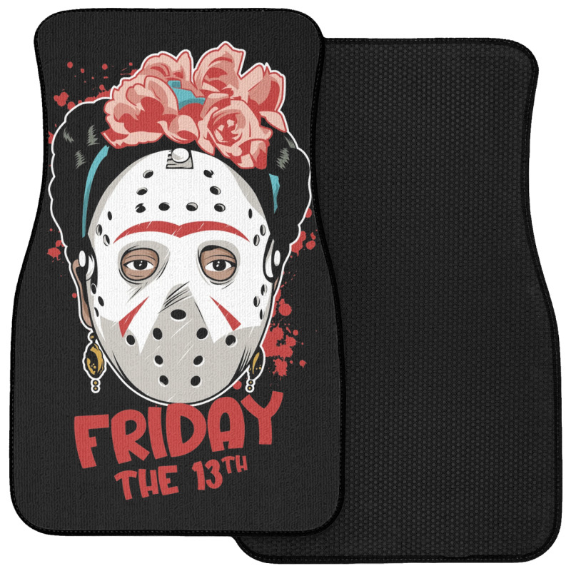 Friday The 13th Frida Kahlo Front Car Mat | Artistshot