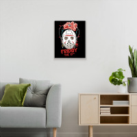 Friday The 13th Frida Kahlo Metal Print Vertical | Artistshot