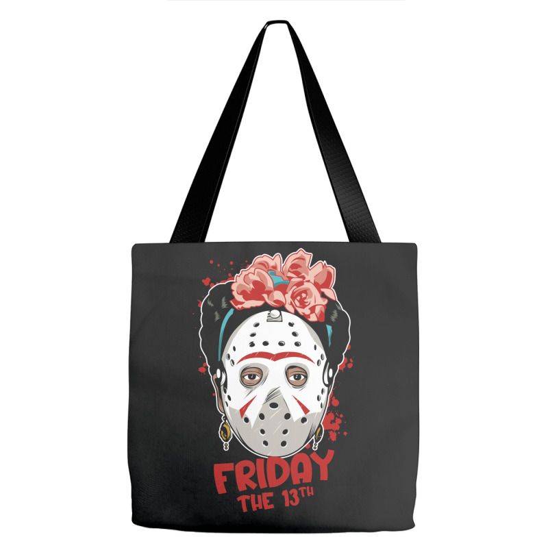 Friday The 13th Frida Kahlo Tote Bags | Artistshot