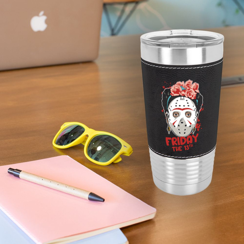 Friday The 13th Frida Kahlo Leatherette Tumbler | Artistshot