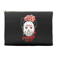 Friday The 13th Frida Kahlo Accessory Pouches | Artistshot