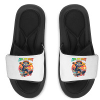 Funny Cool Cat Skateboarder Slide Sandal | Artistshot