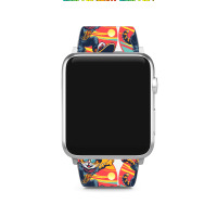 Funny Cool Cat Skateboarder Apple Watch Band | Artistshot