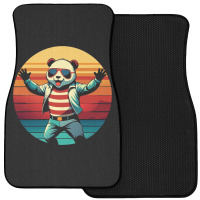 Panda Vintage Front Car Mat | Artistshot