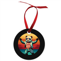 Panda Vintage Ornament | Artistshot