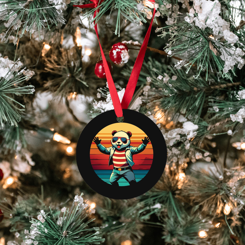 Panda Vintage Ornament | Artistshot