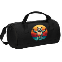 Panda Vintage Duffel Bag | Artistshot