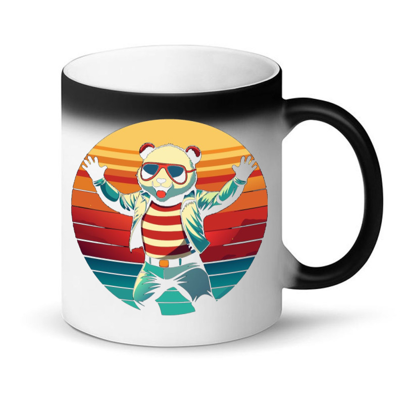 Panda Vintage Magic Mug | Artistshot