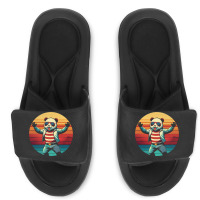 Panda Vintage Slide Sandal | Artistshot