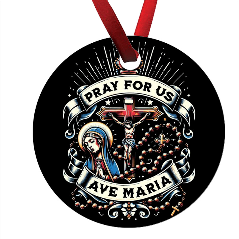 Pray For Us Ornament | Artistshot