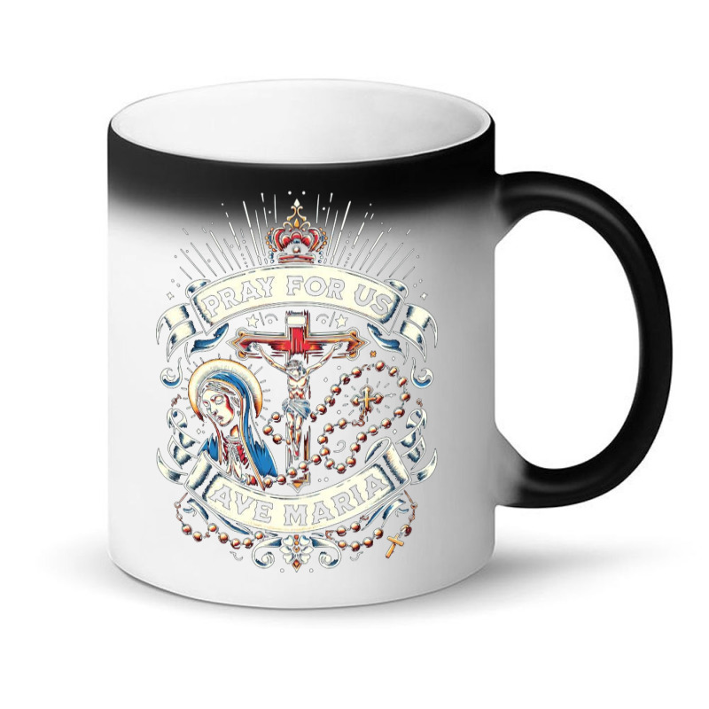 Pray For Us Magic Mug | Artistshot