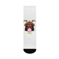 Shogum Shogun Samurai Parody Crew Socks | Artistshot