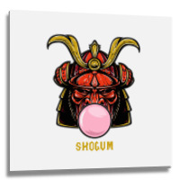 Shogum Shogun Samurai Parody Metal Print Square | Artistshot