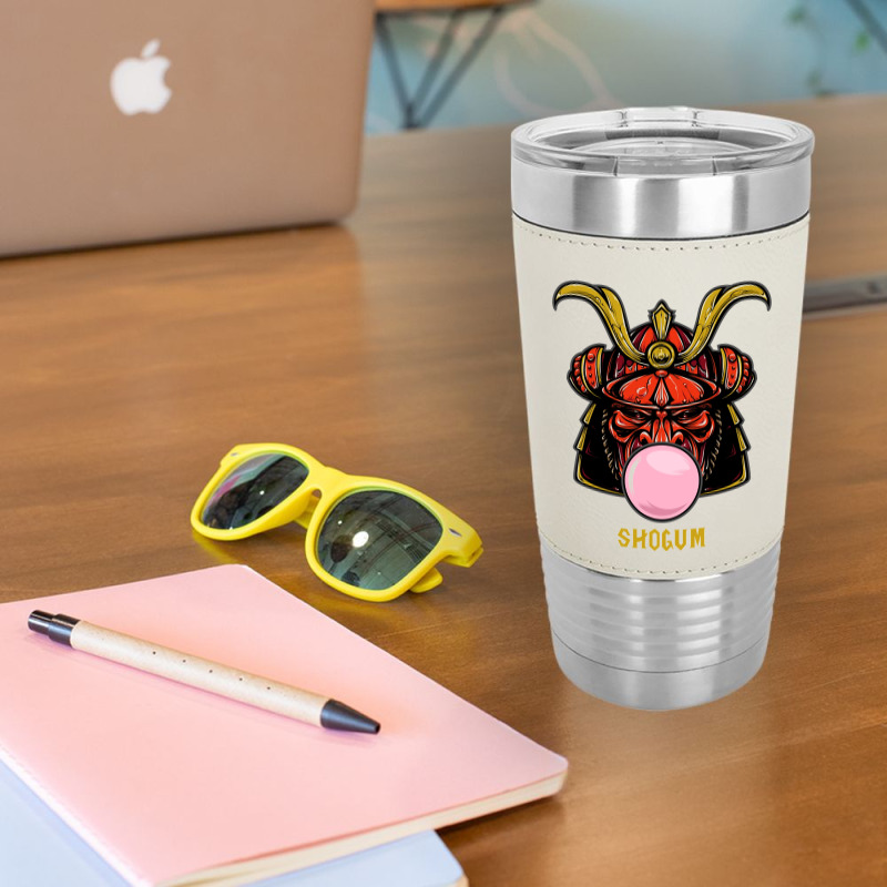 Shogum Shogun Samurai Parody Leatherette Tumbler | Artistshot