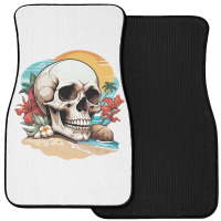 The Mystery Of The Smile Front Car Mat | Artistshot