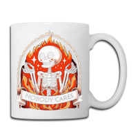 Skeleton Nobody Cares Coffee Mug | Artistshot