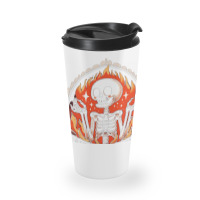 Skeleton Nobody Cares Travel Mug | Artistshot